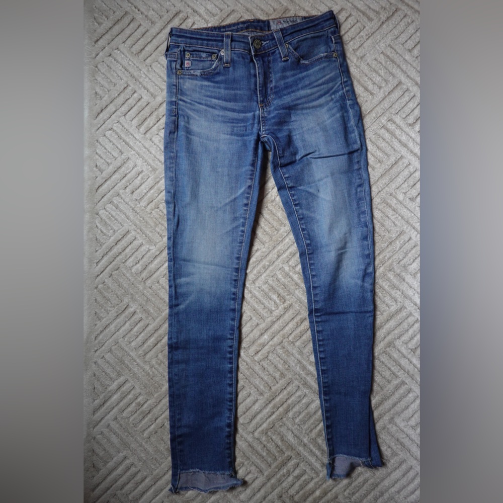 AG Adriano Goldschmied Women's Skinny Jeans in Blue